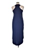 Unbranded Solid Blue Casual Dress Size XL - photo 2
