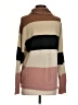 THML Color Block Brown Turtleneck Sweater Size S - photo 2