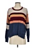 Wilt Color Block Blue Pullover Sweater Size S - photo 1