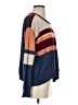 Wilt Color Block Blue Pullover Sweater Size S - photo 4