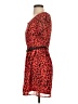 Freebird Animal Print Red Casual Dress Size S - photo 5
