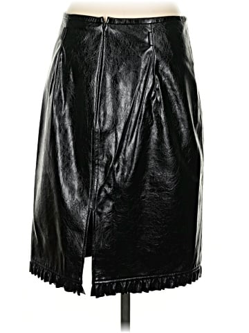 J.Crew Faux Leather Skirt (view 2)