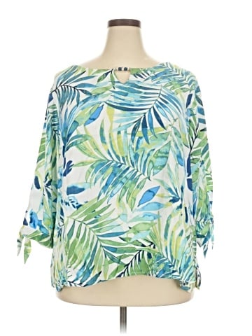 Allison Daley 3/4 Sleeve Blouse (view 1)