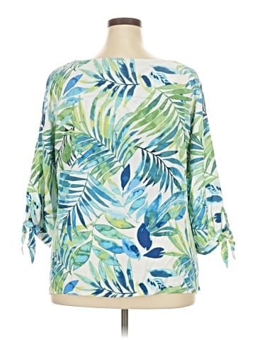 Allison Daley 3/4 Sleeve Blouse (view 2)