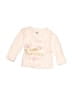 Gerber 100% Cotton Ivory Long Sleeve Top Size 0-3 mo - photo 1
