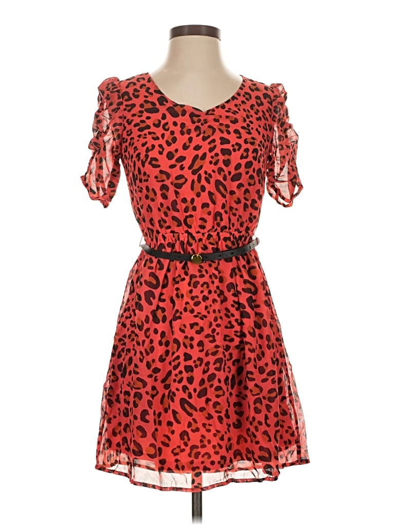 Pre-owned Freebird Casual Dress In Red