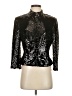 Carlisle 100% Polyester Metallic Black Jacket Size 4 - photo 1
