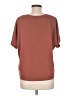 Cable & Gauge Brown Short Sleeve Top Size M - photo 2