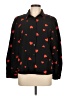 Shein Hearts Black Long Sleeve Blouse Size L - photo 1