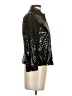 Carlisle 100% Polyester Metallic Black Jacket Size 4 - photo 4