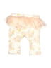 Unbranded 100% Cotton Ivory Snow Pants With Bib Size 0-3 mo - photo 2
