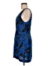 Silence and Noise 100% Polyester Paisley Blue Cocktail Dress Size 8 - photo 5
