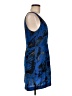 Silence and Noise 100% Polyester Paisley Blue Cocktail Dress Size 8 - photo 4