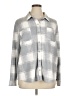 32 Degrees Plaid Gray Long Sleeve Blouse Size XL - photo 1