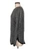 Eight Eight Eight Chevron-herringbone Gray Pullover Sweater Size M - photo 5