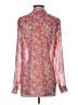 Kut from the Kloth Pink Long Sleeve Blouse Size S - photo 2