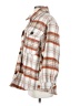 Love Tree 100% Polyester Plaid Orange Fleece Size S - photo 5