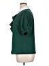 Allegra K 100% Polyester Green Short Sleeve Blouse Size 1X - photo 5