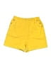 Chances R Solid Yellow Shorts Size M - photo 1