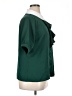 Allegra K 100% Polyester Green Short Sleeve Blouse Size 1X - photo 4