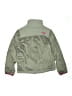 The North Face 100% Polyester Green Gray Track Jacket Size 14 - photo 2