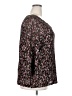 JM Collection Black 3/4 Sleeve Blouse Size XXL - photo 4