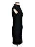 Aqua Solid Black Cocktail Dress Size XS - photo 4