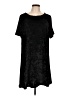 Pol 100% Polyester Black Casual Dress Size L - photo 1