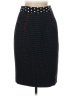 Baraschi Houndstooth Black Formal Skirt Size 6 - photo 1
