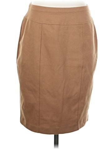 Ellen Tracy Faux Leather Skirt (view 1)