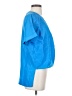 Bebe 100% Polyester Blue Short Sleeve T-Shirt Size S - photo 4