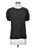 Modern Works Black Short Sleeve Top Size S - photo 1