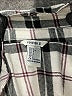 Forever 21 100% Rayon Plaid Gray 3/4 Sleeve Button-Down Shirt Size L - photo 7