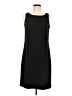 Mary McFadden 100% Polyester Solid Black Casual Dress Size 8 - photo 1