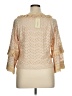 Ramy Brook 100% Polyester Tan 3/4 Sleeve Blouse Size XL - photo 2