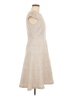 Anne Klein 100% Polyester Solid Tan Casual Dress Size 6 - photo 4
