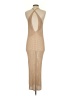 Shein 100% Polyester Tan Cocktail Dress Size S - photo 2