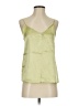 Babaton 100% Acetate Green Sleeveless Blouse Size XXS - photo 1