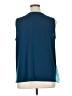 Ryan Wythe Teal Sleeveless Blouse Size 2X - photo 2