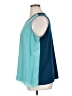 Ryan Wythe Teal Sleeveless Blouse Size 2X - photo 5