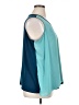 Ryan Wythe Teal Sleeveless Blouse Size 2X - photo 4