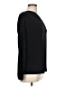 MICHAEL Michael Kors Solid Black Long Sleeve Blouse Size L - photo 4