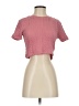 Zara Pink Short Sleeve Top Size S - photo 1