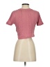 Zara Pink Short Sleeve Top Size S - photo 2