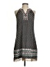 THML 100% Rayon Print Black Casual Dress Size S - photo 1