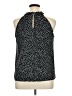 Hiatus Polka Dots Black Sleeveless Blouse Size 1X - photo 2