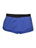 Reebok 100% Polyester Color Block Blue Athletic Shorts Size M - photo 1