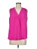 Vince Camuto 100% Polyester Pink Sleeveless Blouse Size M - photo 1