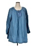 Ellos Blue Casual Dress Size 1X - photo 1