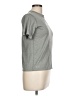 Nike 100% Polyester Gray Active T-Shirt Size L - photo 4